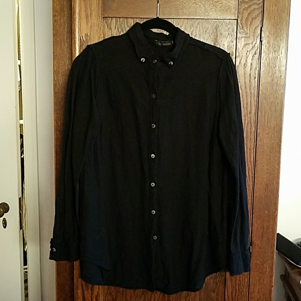 lightweight button-down shirt